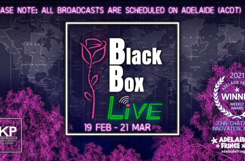 Black Box Live logo against backdrop of world map